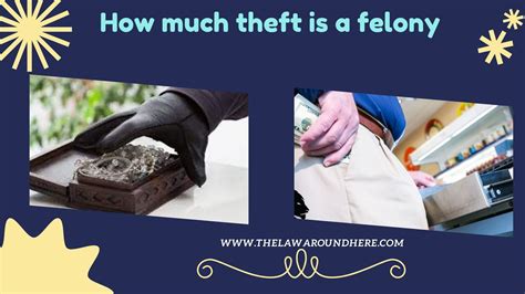 All About Felony Theft: How Much Theft is Considered a Felony? 4 Penalties for Felony Theft ...