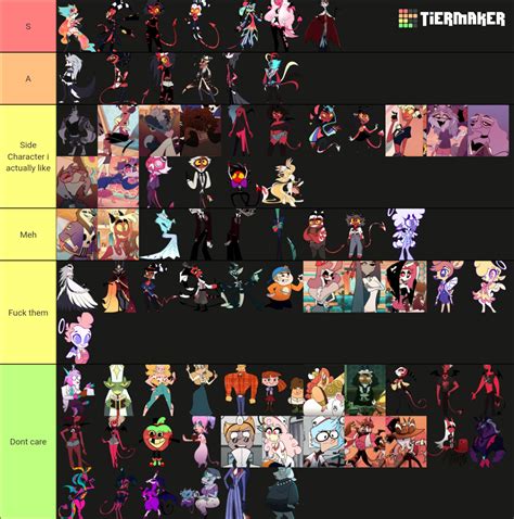 Ranking The Major Helluva Boss Characters Tier List Photos | SexiezPicz ...