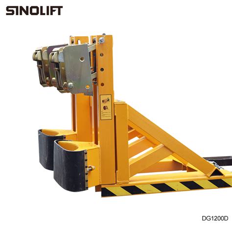 Drum grabber forklift| forklift drum dumper