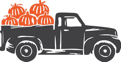 Clipart pumpkin truck, Clipart pumpkin truck Transparent FREE for ...