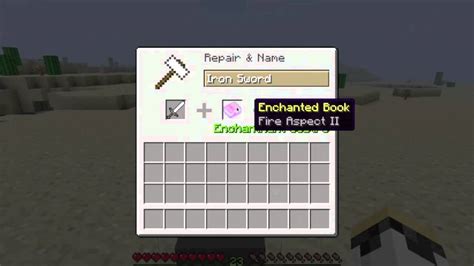 Minecraft | How to use an Enchanted Book Tutorial | #1 | - YouTube