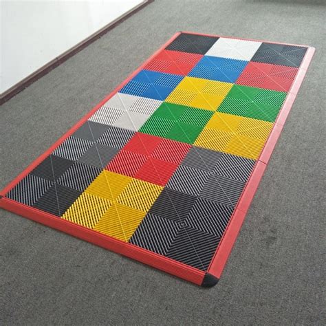 Wholesale Good Prices Plastic Interlocking Garage Floor Tiles/Removable ...