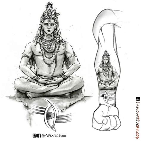 Awesome Mahadev Customised Tattoo #shiva #shivatattoo #mahadevtattoo # ...