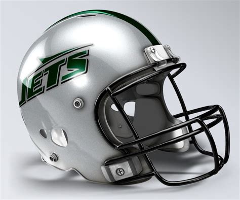 New York Jets Concept Helmet | Football helmets, Jets football, Nfl football helmets