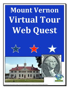 Mount Vernon Virtual Tour Web Quest by Social Studies Super Store