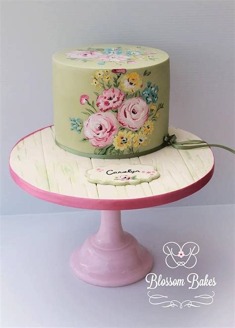 Carolyn's Cake - Decorated Cake by BlossomBakes - CakesDecor