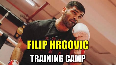 Filip Hrgović Training Camp - YouTube