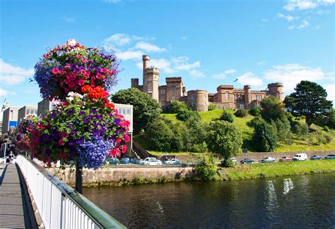 A (rare) sunny day in Inverness, Scotland - gateway to the Scottish Highlands : r/travel