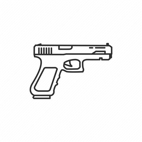 Firearms, glock, handguns, military, swat, weapons, gun icon - Download on Iconfinder