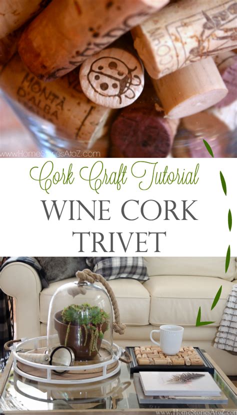 DIY Wine Cork Trivet | Home Stories A to Z