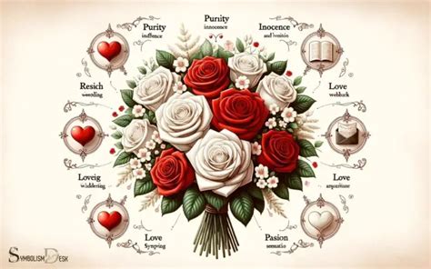 What Is The Symbolic Meaning Of White And Red Roses? Love!