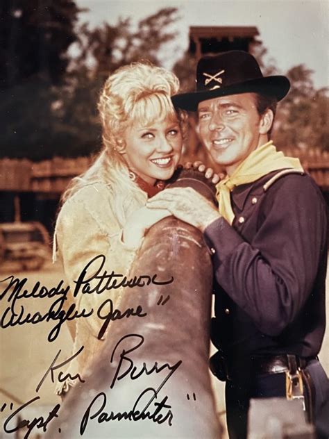 F Troop Melody Patterson and Ken Berry signed photo | EstateSales.org