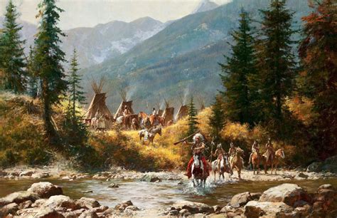 Crow Country by Howard Terpning | Western artist, Native american paintings, Native american art