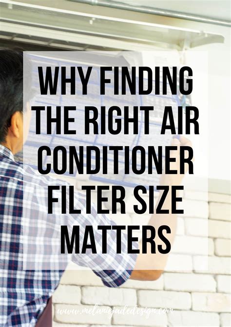 Why Finding the Right Air Conditioner Filter Size Matters for Your ...