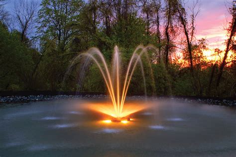 Otterbine Fountain Glow MR16 Low Voltage LED Pond Lighting – 2 Light Kit | Nashville Pond