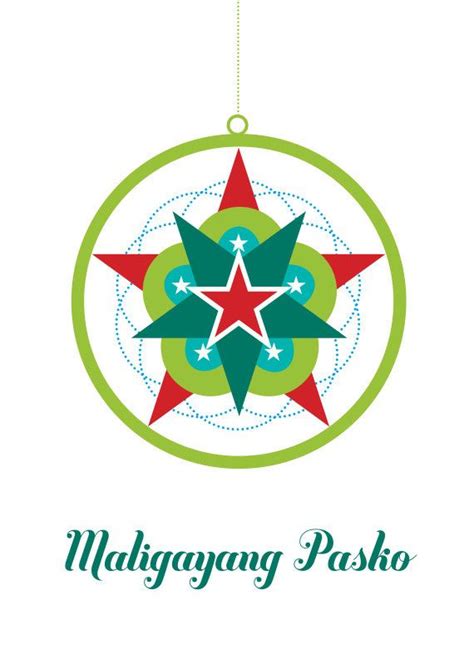 Filipino Christmas Card — Parol Series (Maligayang Pasko) | Christmas ...