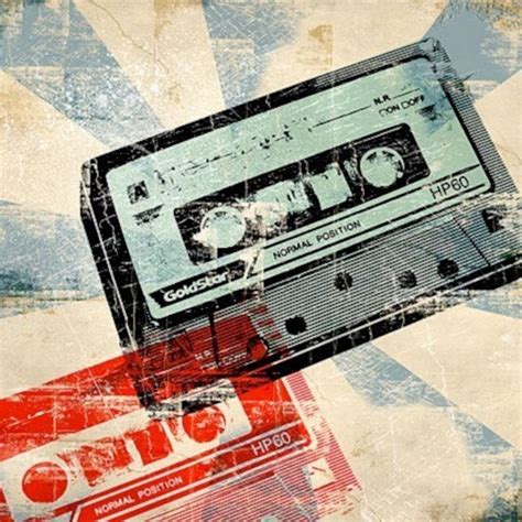 6x6 Cassette Tape Retro Pop Art Print - Etsy