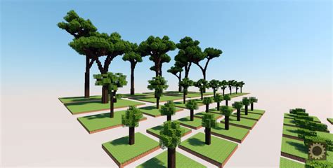 Minecraft - SilverWood Tree Set - Minecraft Schematic Store - www ...