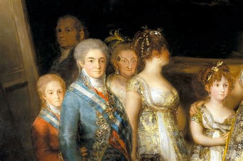 The Family of Charles IV 1800 Francisco De Goya ( detailed close up ...