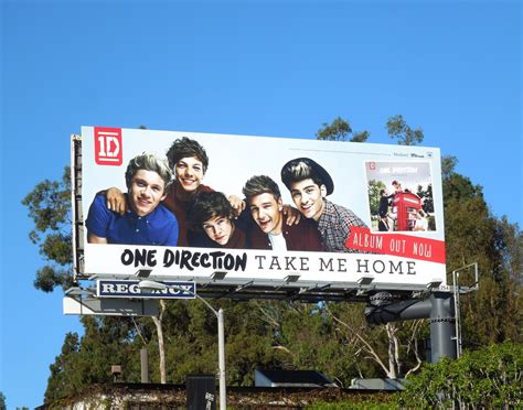 Daily Billboard: One Direction Take Me Home album billboards ...