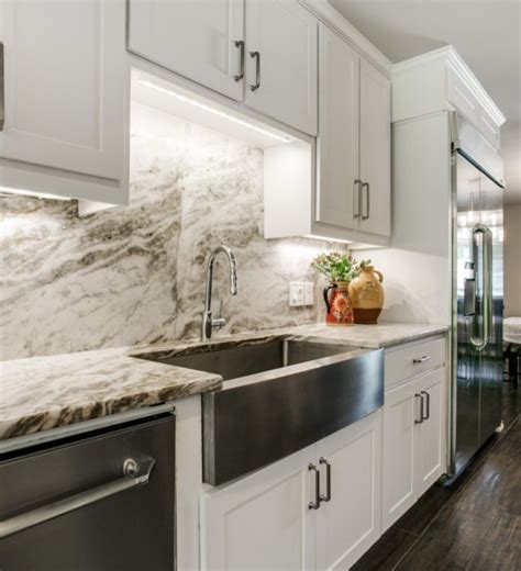 10+ Kitchen With Marble Backsplash – DECOOMO