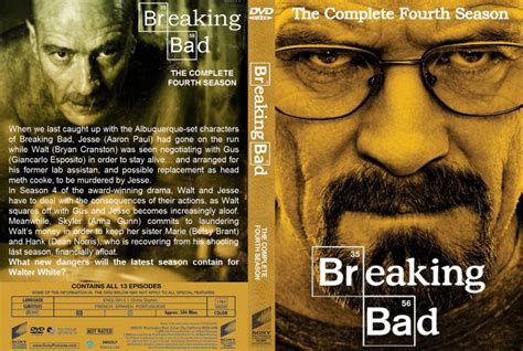 Breaking Bad Season 4 - TV DVD Scanned Covers - Breaking Bad Season 4 ...