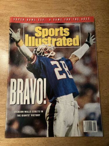 1991 Sports Illustrated Everson Walls Giants Newsstand Issue | #3317506561