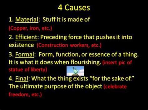 Aristotle's Four Causes - YouTube