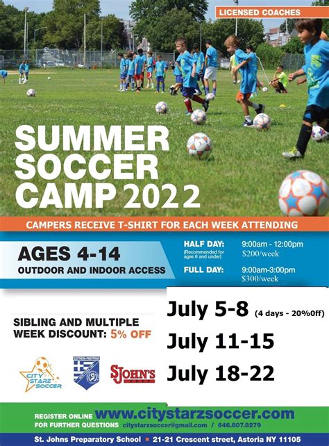 EPSC Summer Camp Registration Opens for Summer 2022 — Eleftheria Pancyprian Soccer Club