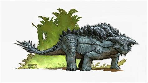 Skull Island Ankylosaur Concept. Art by Greg Broadmore. Prehistoric ...