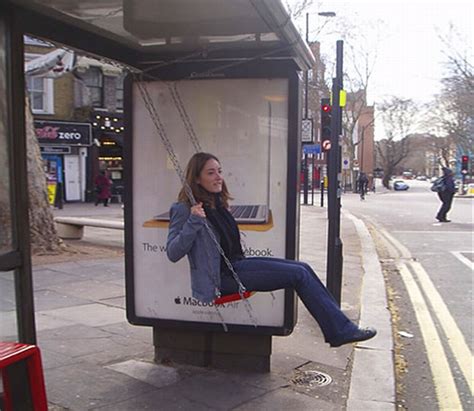 33 Cool and Creative Bus Stop Advertisements | Bored Panda