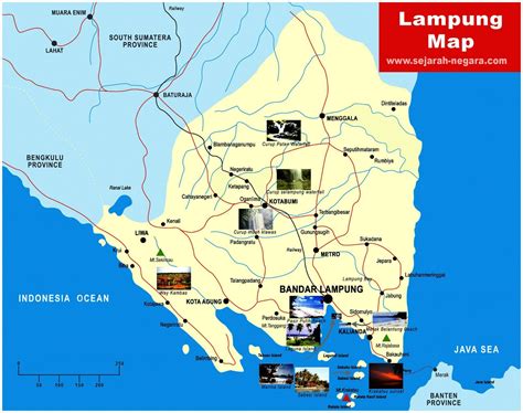 Peta Lampung Lengkap Nama Kabupaten Dan Kota Pinhome | Images and ...