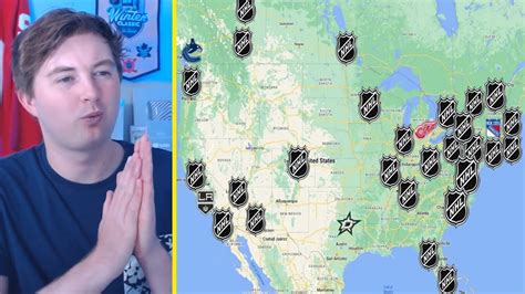 Can You Find Every NHL Team on a Map? - YouTube