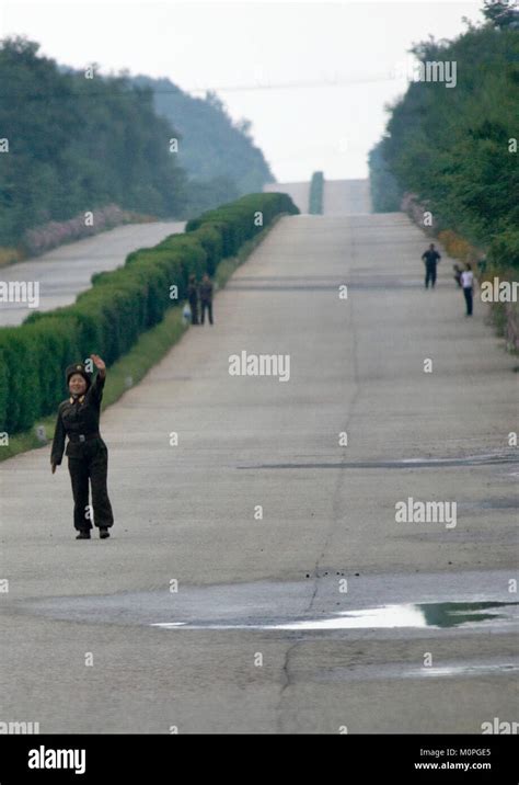 Empty highway north korea asia hi-res stock photography and images - Alamy