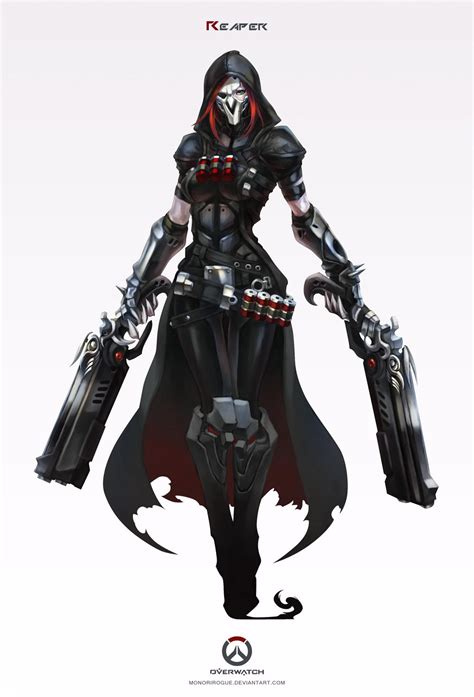 Overwatch - Reaper by MonoriRogue on DeviantArt