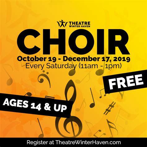 Come on out and share your voice... - Theatre Winter Haven