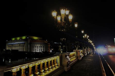 The Renovated Jones Bridge at Night | Manila - Nomadic Experiences