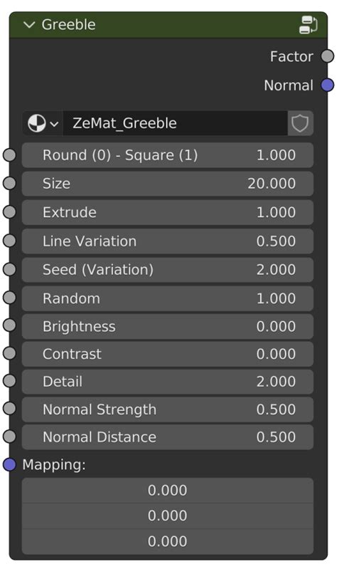 Procedural Greeble Texture - Blender Market