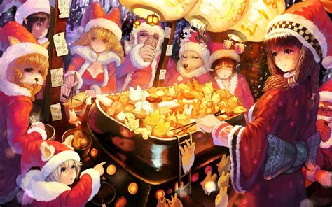 Christmas Anime Wallpapers - Wallpaper Cave