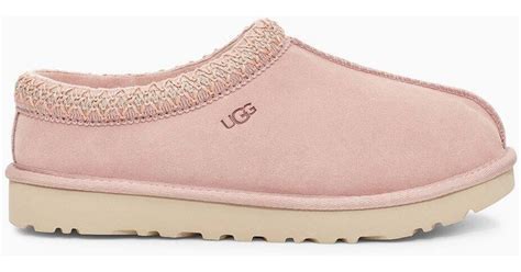 UGG Suede Tasman in Pink - Lyst