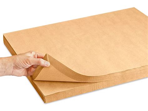 30 lb Kraft Paper Sheets - 18 x 24" S-12829 - Uline