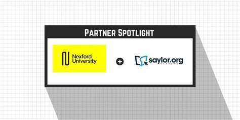 Saylor Academy and Nexford University Partner to offer Affordable Access to Higher Education ...