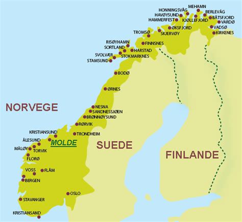 Molde Map and Molde Satellite Images