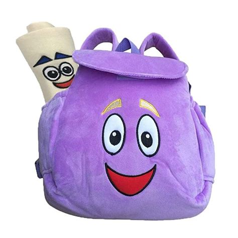 Dora Explorer Backpack Dora Bag,12.5inch Dora Explorer Rescue Bag with Map: Buy Online in OMAN ...