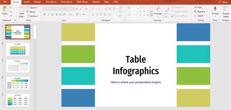 How To Make A Long Table Fit In Powerpoint - Printable Templates