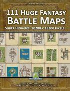 111 Huge Fantasy Battle Maps Collection - Megaton Games | RPG Maps | Dungeon Masters Guild