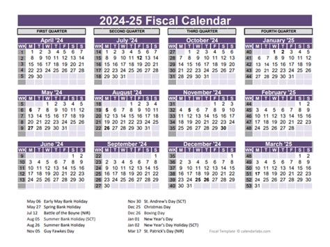 Free Printable Fiscal Year 2024 Calendar - 2024 CALENDAR PRINTABLE