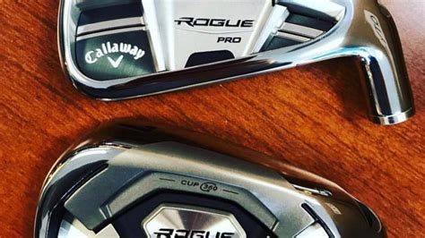 SPOTTED: Callaway Golf's Rogue and Rogue Pro irons