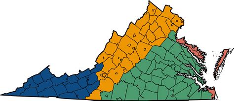 Virginia County Map Editable Printable State County M - vrogue.co