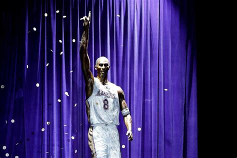 Lakers unveil Kobe Bryant statue celebrating his 'timeless' legacy